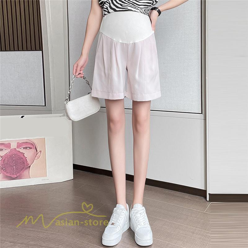 パンツ レギンス | マタニティ ショートパンツ 夏 サマーパンツ ハーフパンツ 通学 カジュアル パンツ マタニティパンツ おしゃれ ゆったり 妊婦服 上品 産後 ワイドパンツ 産前