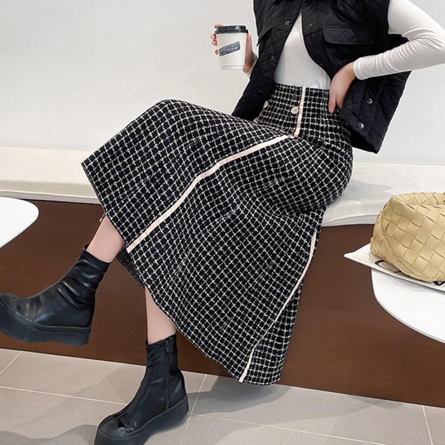 フレアスカート | フレアスカートニットスカートハイウエスト