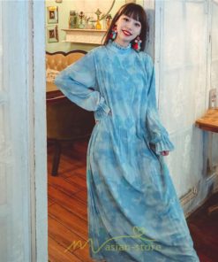 マキシ | ワンピース 大人ワンピース ロングワンピース マキシワンピース レディース 長袖 ゆったり 上品 体型カバー エレガント 結婚式 二次会 ドレス フランス風