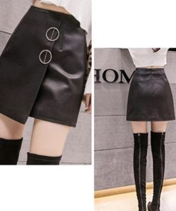 タイトスカート | レザー スカート 台形スカート ミニスカート レディース ボトムス