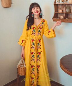 マキシ | ロングワンピース マキシワンピース エスニック リゾート ワンピ 長 カジュアル 大人 夏 秋 20代 30代 40代 ゆったり 体型カバー きれいめ Aライン 50代 着痩せ