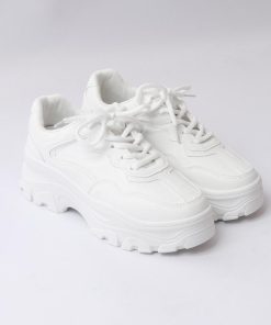 シューズ | 厚底スニーカー レディース ローカット