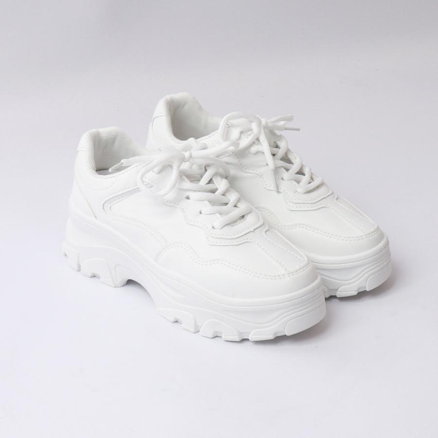 シューズ | 厚底スニーカー レディース ローカット