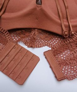 キャミソール | レース ノンワイヤー下着 セクシーランジェリー ブラ セット 上下セット デザイン ショーツ ブラジャー クロス チュール