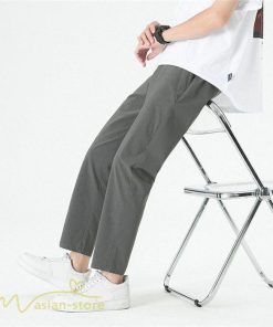 チノパン | テーパードパンツ メンズ パンツ 無地 ロング 薄手 サマーパンツ 着痩せ 上品 大きいサイズ ウエストゴム メンズパンツ 春 夏 秋 メンズスタイル お出かけ
