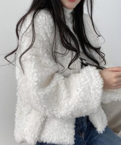 ジャケット・ブルゾン | ボアジャケットレディースふんわりブルゾン