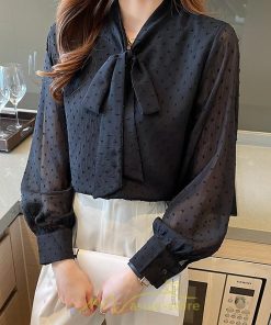 シャツ・ブラウス | シャツ ブラウス 秋冬 レディース スカーフタイ きれいめ フォーマル 春 長袖 無地 シンプル カジュアル 上品 通勤 お出かけ エレガント フェミニン オフィス