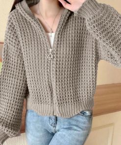 ニット・セーター | ニットパーカー 秋冬 カーディガン 韓国