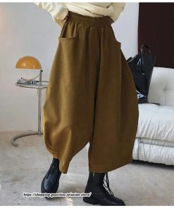 ワイドパンツ | バルーンパンツ コクーンパンツ パンツ ボトムス レディース 夏秋物 ロングパンツ 九分丈 ウエストゴム 通学通勤 20代50代 無地 大人 ボールパンツ