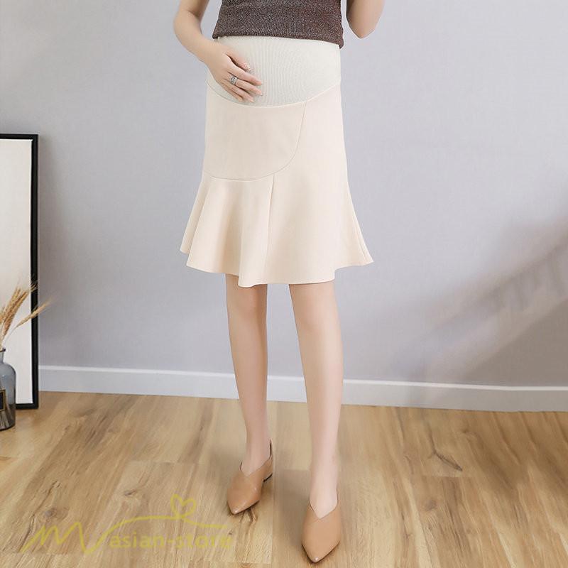 スカート | マタニティ韓国風 レディース マタニティウェア おしゃれ ゆったり 着痩せ 産前 マタニティウェア 膝丈 お出かけ 上品 サマー 夏服