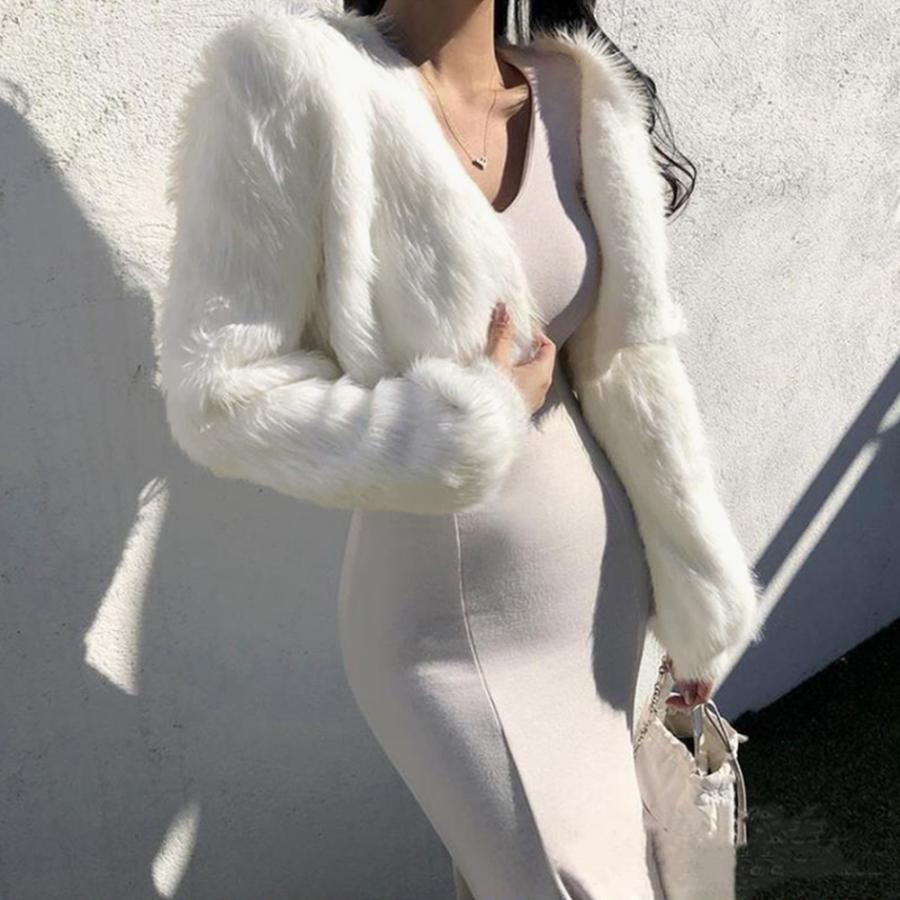 ジャケット・ブルゾン | ファーコート フェイクファー ショート丈