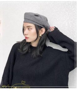 レディース | ベレー 秋新作 ベレー帽 帽子 上品 女性用 秋冬 美しい おしゃれ ひも付き ベレーキャップ 冬コーデ カジュアル 人気 女性帽子 おしゃれ 千鳥格子