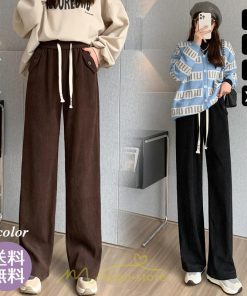 チノ・テーパード・ジョガー・スキニーパン | ワイドパンツ レディース 冬 秋 黒 きれいめ ワイドパンツルック ボトムス ウエストゴム  10代20代30代40代50代 着痩せ カジュアル ゆったり 体型カバー