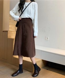 フレアスカート | ミモレ丈スカート ボトムス スカート 女性 スカート 春秋冬 レディース ファッション 後ろウエストゴム