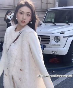 ベスト | ボリュームフェイクファーファー毛皮レディース 冬 フェイクファー 毛皮コート アウター ノースリーブ ふわふわ ジレ 前開き 秋冬