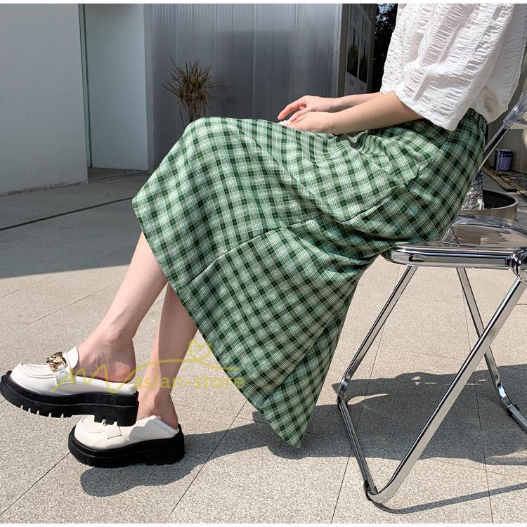 スカート | ボトムス レディース きれいめ 40代 30代 春秋 ロング丈 おしゃれ カジュアル 無地 通勤 OL 韓国風 チェック柄 通学 リゾート 着痩せ 20代 お出かけ