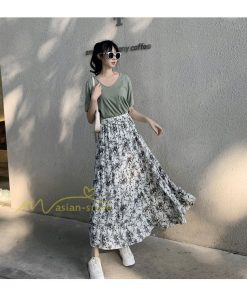 スカート | レディース シフォン フレア マキシ ロングウエストゴム マキシゆったり 普通着 お出かけ お呼ばれ カジュアル 通勤通学 リゾート
