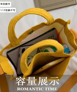 ショルダーバッグ | コーデュロイ ミニトートバッグ 3way