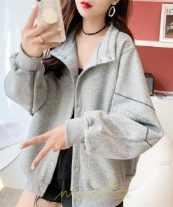 コート・ジャケット | ジャケット パーカー レディース カジュアル シンプル 無地 ルームウェア 部屋着 お出かけ 通学 20代30代40代50代 スポーツ 運動 通勤