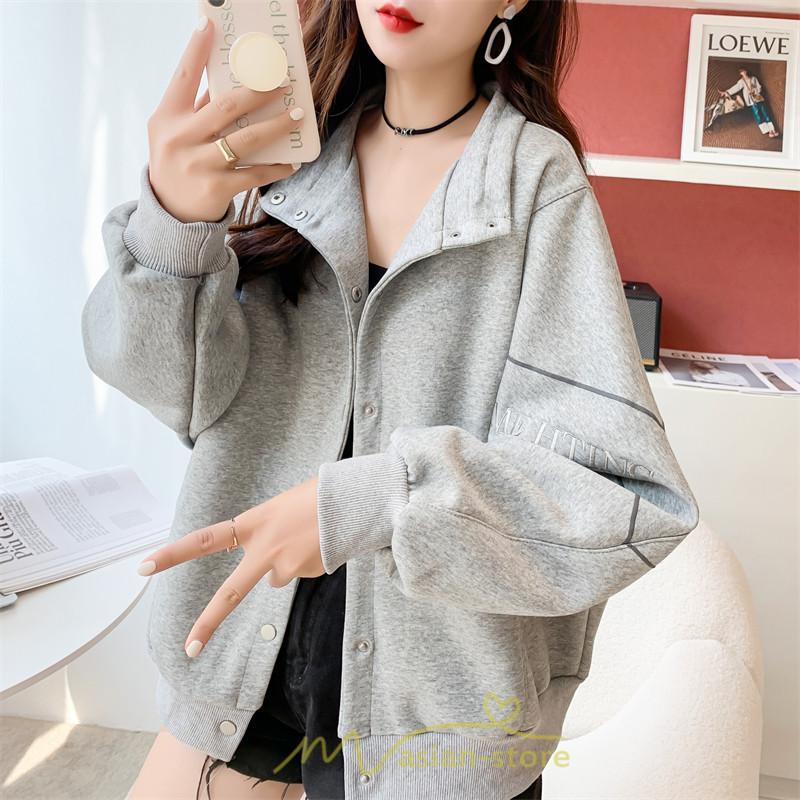 コート・ジャケット | ジャケット パーカー レディース カジュアル シンプル 無地 ルームウェア 部屋着 お出かけ 通学 20代30代40代50代 スポーツ 運動 通勤