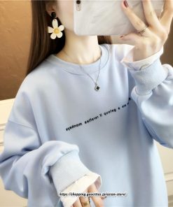 パーカー | トレーナー レディース レイヤードトレーナー 可愛い 重ね着風 ゆったり カジュアル 大人 無地 長袖トレーナー 秋新作 春秋 裏起毛 韓国風 冬 着痩せ