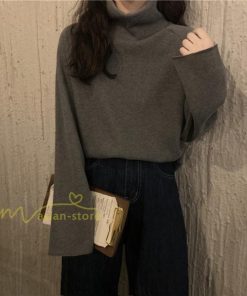 パーカー | トレーナー レディース 厚手 秋冬 コーデ 無地 ハイネック トルネック 長袖 着回し 裏起毛 暖かい 可愛い フリーサイズ ゆったり 7色 プルオーバー カジュアル