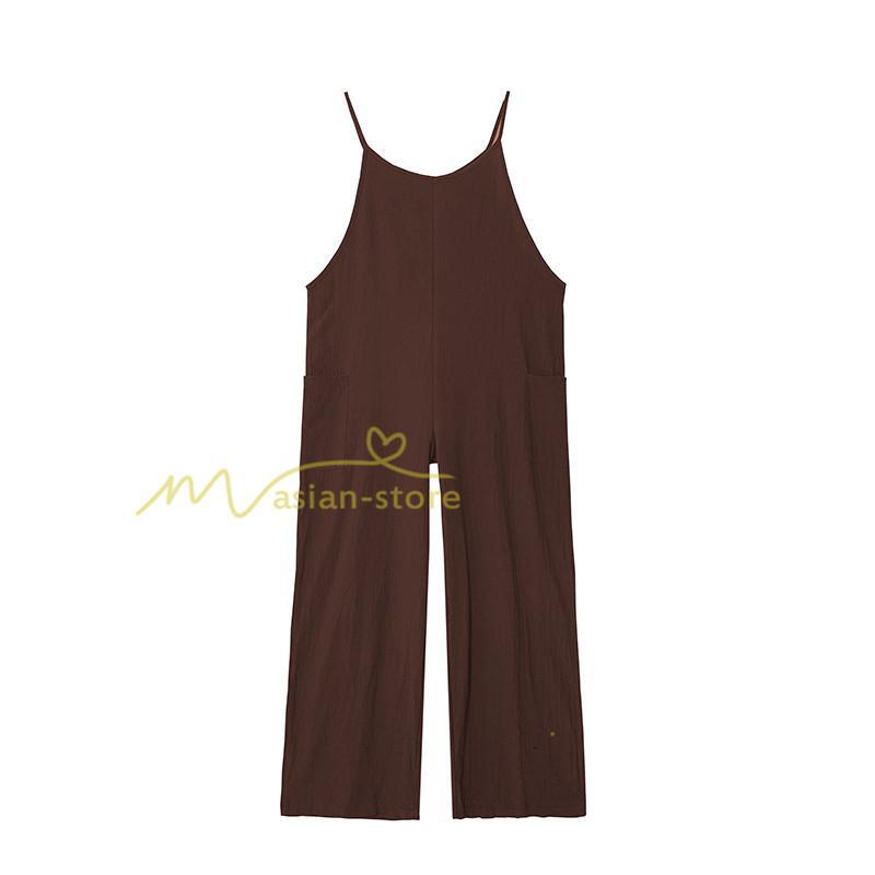 オーバーオール サロペット | サロペット オーバーオール オールインワン ワイドパンツ レディース 無地 キャミ ガウチョ 20代30代40代 着痩せ 可愛い 送料無料 ワイドサロペット