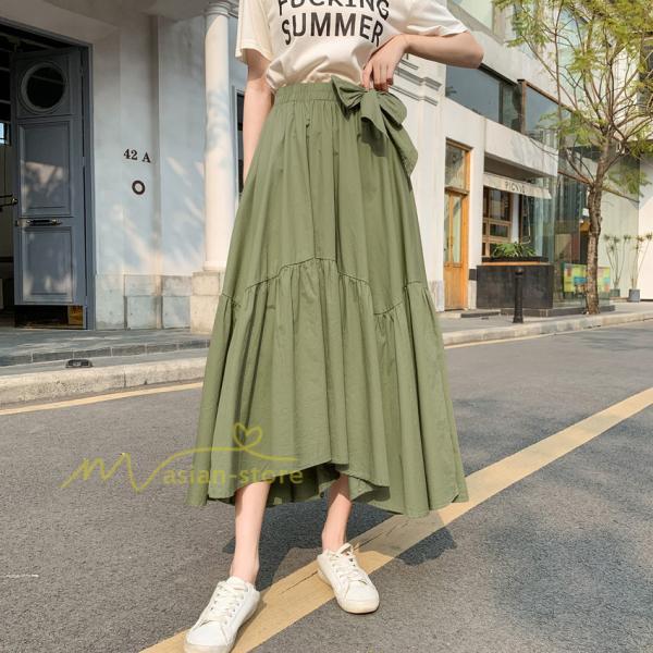 スカート | プリーツロング 春 夏 秋 マキシ 大きいサイズ フレアマキシプリーツ 20代30代40代 韓国ファッション フレア 上品 着痩せ