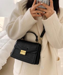 ショルダーバッグ | クロコ型押し 韓国風