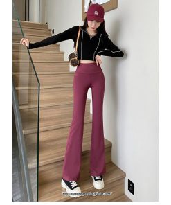 チノ・テーパード・ジョガー・スキニーパン | ラッパパンツ ロングパンツ レディース ダンス パンツ バレエ ヨガ パンツ ストレッチ フレアパンツ ガウチョパンツ 送料無料 練習着 スポーツパンツ レッスン着