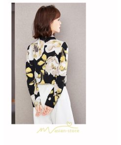 シャツ・ブラウス | ブラウス シャツ レディース 長袖 花柄 フォーマル オフィス シフォン きれいめ 春夏秋 トップス おしゃれ 着痩せ 送料無料 おしゃれ 可愛い レトロ風 SNS映え