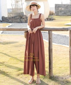 オーバーオール サロペット | サロペット レディース 夏 40代 50代 サロペットパンツ オーバーオール 着痩せ 気質 無地 おしゃれ カジュアル 新作 ファッション ワイドパンツ リネン コーデ