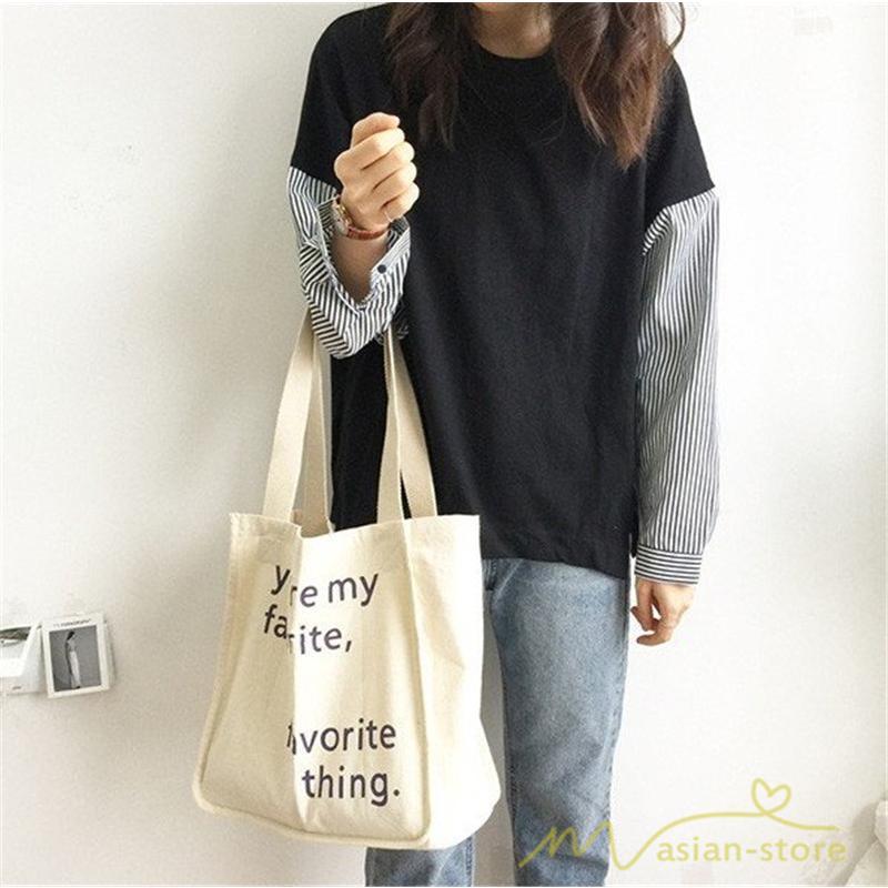 tシャツ・カットソー | Tシャツ レディース カットソー 長袖 シャツ 切り替え 可愛い スリット 体型カバー 夏服 春物 秋物 20代30代40代 トップス 黒 白 シンプル 学生 大人 女の子