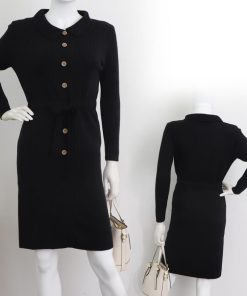 ワンピース | ニット無地 秋冬