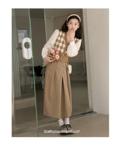 スカート | ロングきれいめ レディース ロング丈 女子会 デート 20代 30代 40代 50代 秋 冬 細見え ハイウエスト お出かけ 高見え あったか