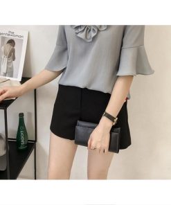 シャツ・ブラウス | 夏ブラウス 五分袖 フレアスリーブ ベージュ 可愛い 30代40代 レディースシャツ 夏服