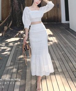 セットアップ | レディース スカート 白韓国