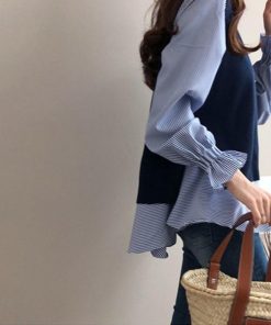 Tシャツ・カットソー | シャツブラウス ニットベスト 2点セット