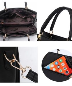 ショルダーバッグ | ファーチャーム付き通勤