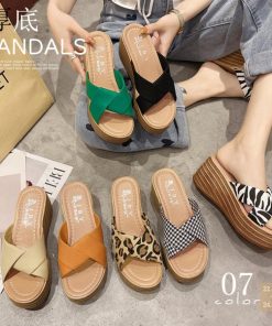 サンダル | 厚底ウエッジソール 韓国風