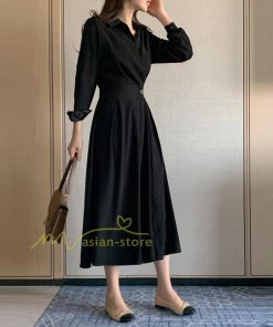 マキシ | 【大人風ロングワンピ】ワンピース レディース 夏 シンプル 無地 大人 マキシ丈 通勤着 20代30代40代50代 韓国ファッション エレガント 上品 ロングワンピース