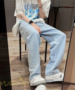 ジーンズ、デニムパンツ | デニムパンツ メンズ ジーンズ ジーンズ 夏新作 ゆったり ワイドパンツ ガウチョ 大きいサイズ 2XL 春 夏 メンズスタイル カジュアル サマーパンツ パンツ 秋