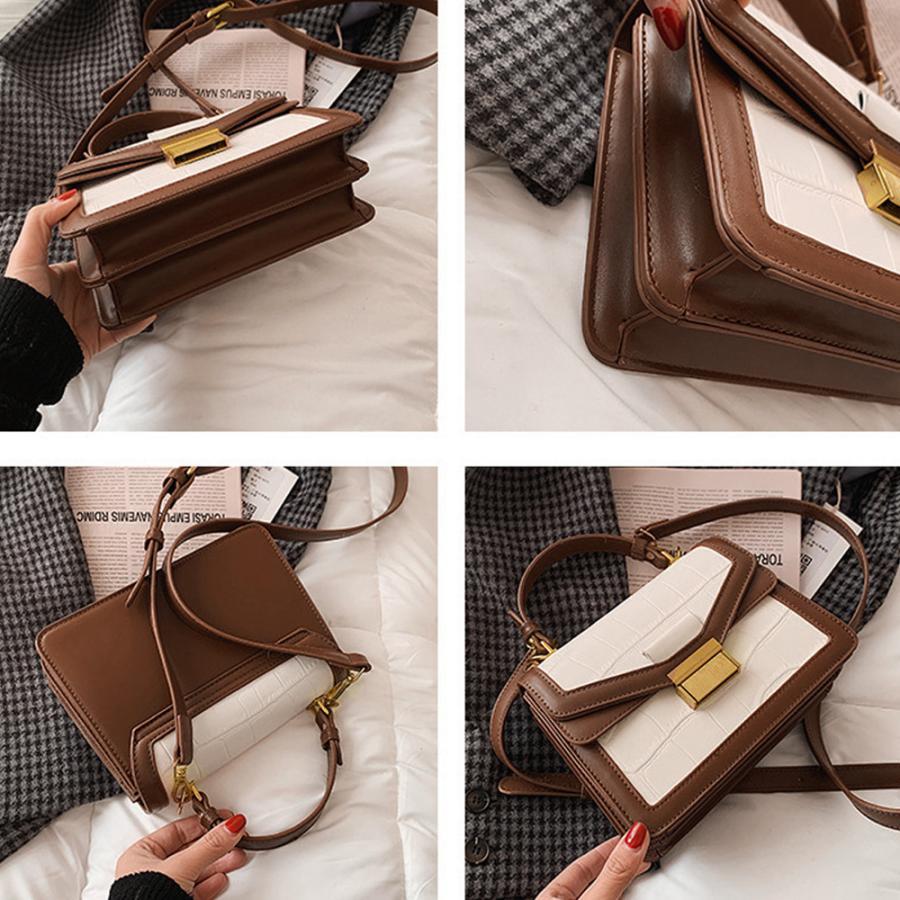 ショルダーバッグ | クロコ型押し 韓国風