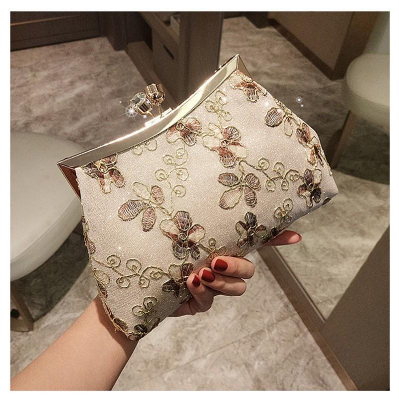 さいふ バッグ | クラッチバッグ 3WAY 花柄 がま口バッグ レディース かばん ショルダー フォーマル パーティー 謝恩会 ミニバッグ 結婚式 女性用 ハンドバッグ 203040代