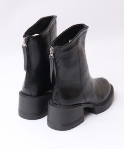 ショートブーツ | 太ヒール レディース