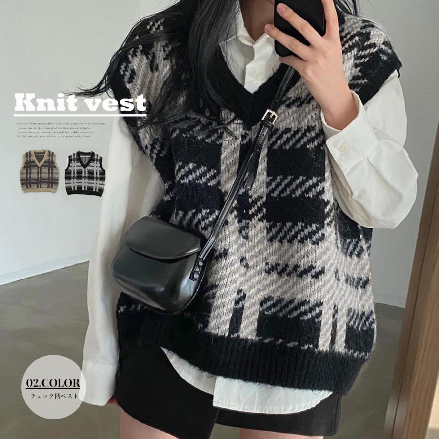 ニット・セーター | ニットベスト レディース ニットジレ秋冬