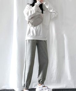 サルエルパンツ | ロングパンツ カジュアル 無地 ウエストゴム ヨガウェアパンツ レディース 韓国 スウエットパンツ