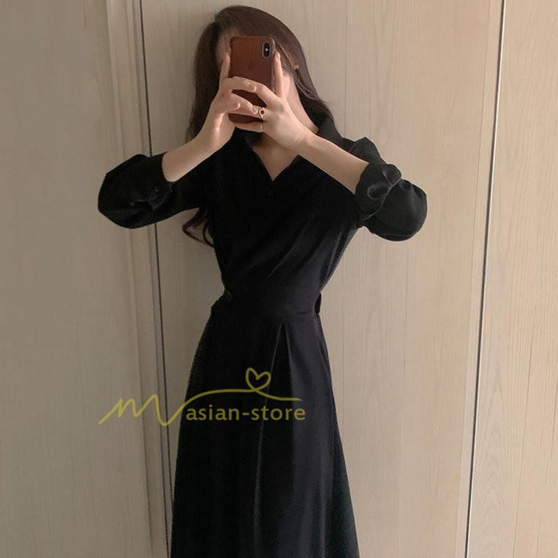 マキシ | 【大人風ロングワンピ】ワンピース レディース 夏 シンプル 無地 大人 マキシ丈 通勤着 20代30代40代50代 韓国ファッション エレガント 上品 ロングワンピース