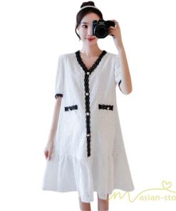 ワンピース | マタニティ 半袖 ママ服 妊娠服 産前 産後 マタニティ服 マタニティウェア 夏コーデ マタニティワンピ 通勤着 マタニティ アウトドア