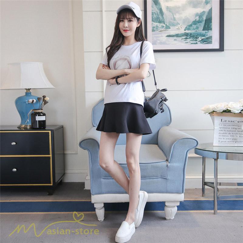 スカート | レディース マタニティショート丈 夏服 サマー おしゃれ 着痩せ 大きいサイズ ウエスト調整 大きいサイズ 上品 カジュアル 裏地付き